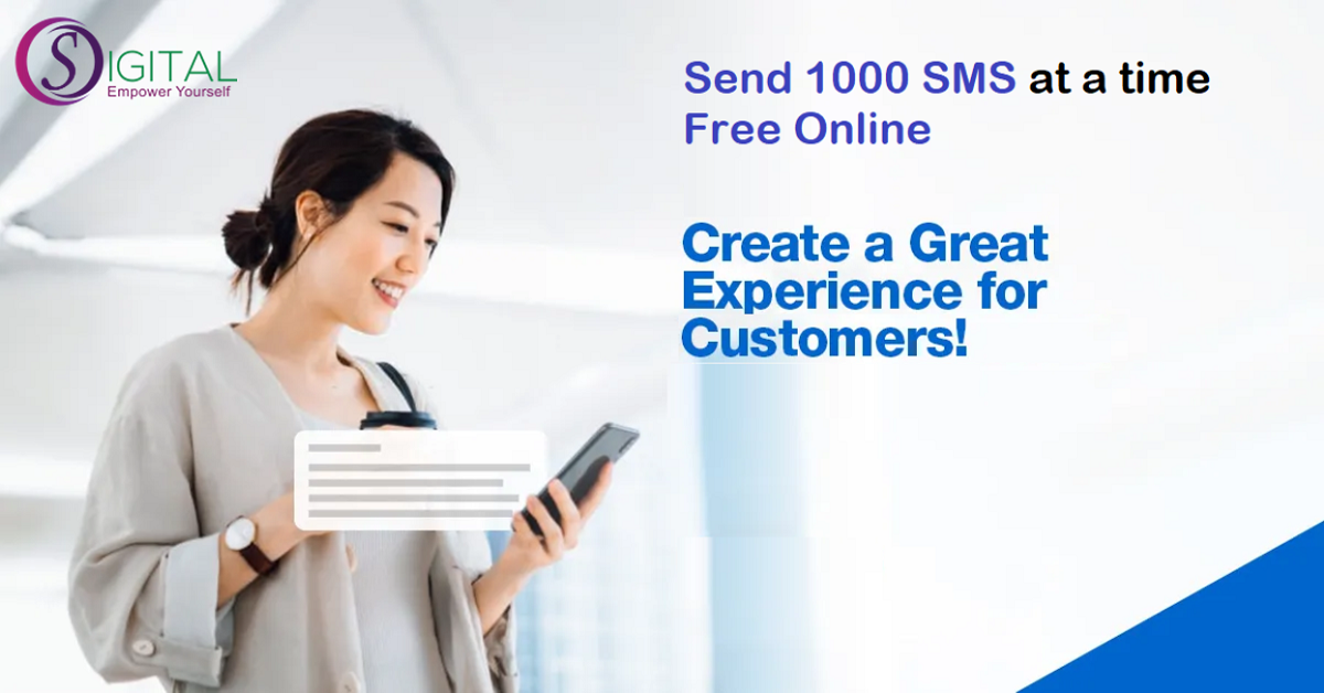 How to Send 1000 SMS at a Time Free Online